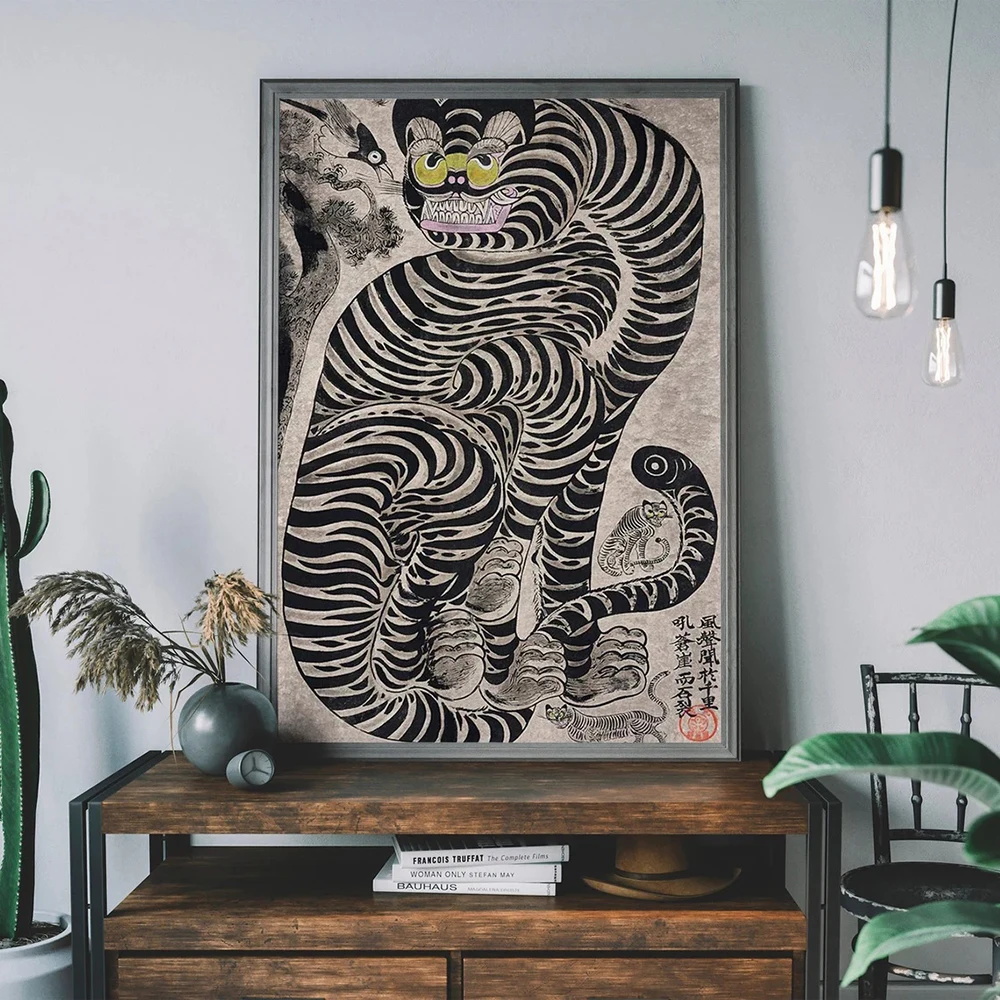 Vintage Japanese Tiger Cat Mus - đánh giá và giá Japanese Lifestyle Gifts