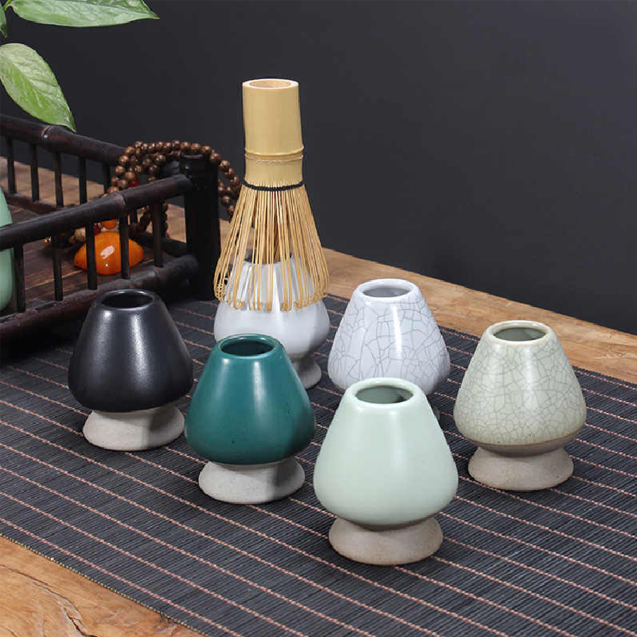 Matcha Tea Whisk Holder Cerami - đánh giá và giá Matcha Bowl Chawan