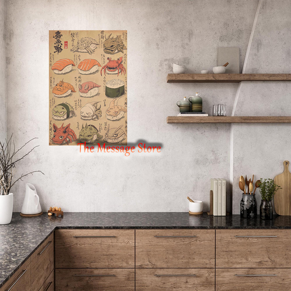 Japanese Sushi Monster Art Yok - đánh giá và giá Japanese Lifestyle And Food