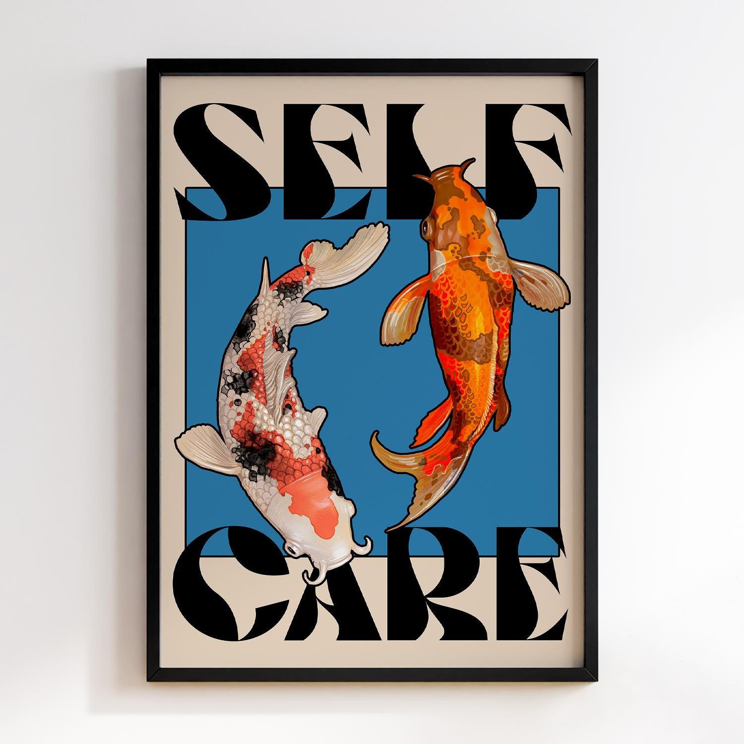 Japanese Red Koi Fish Canvas P - đánh giá và giá Japanese Lifestyle Gifts