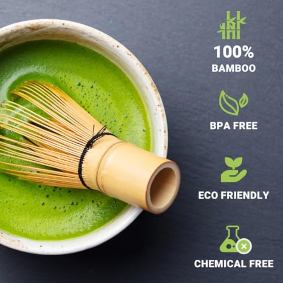 Bamboo Matcha Whisk 80/100/120 - đánh giá và giá Bamboo Whisk Chasen