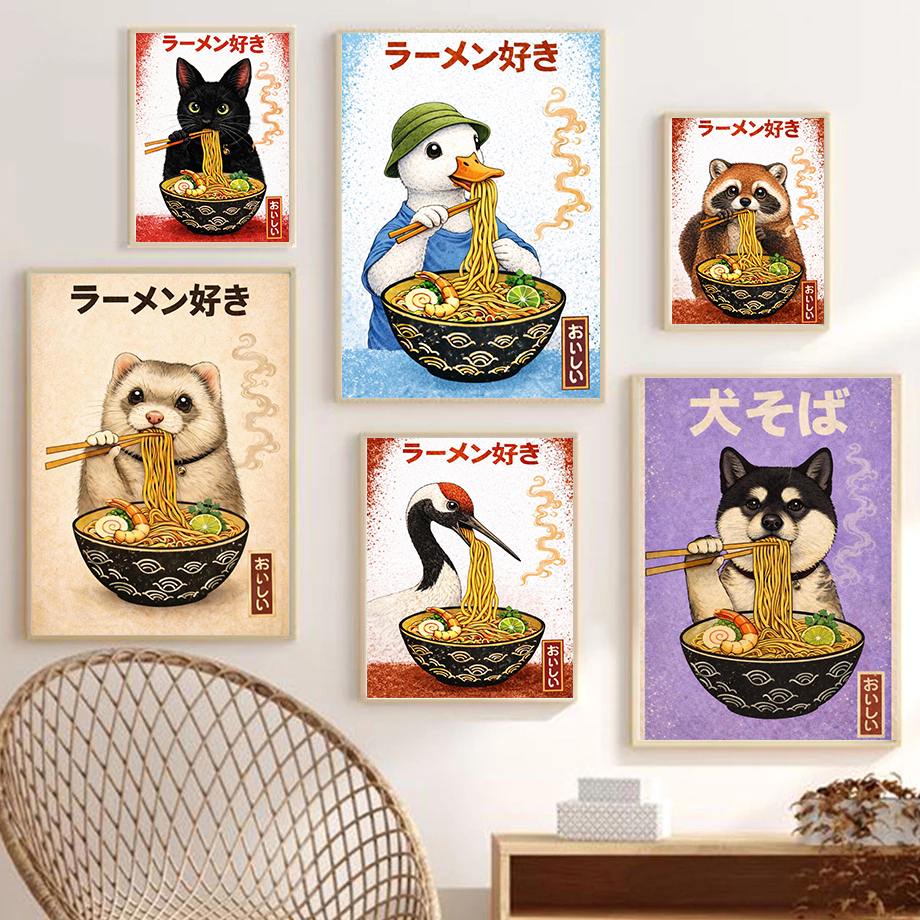 Funny Japanese Food Posters Cu - đánh giá và giá Japanese Lifestyle And Food