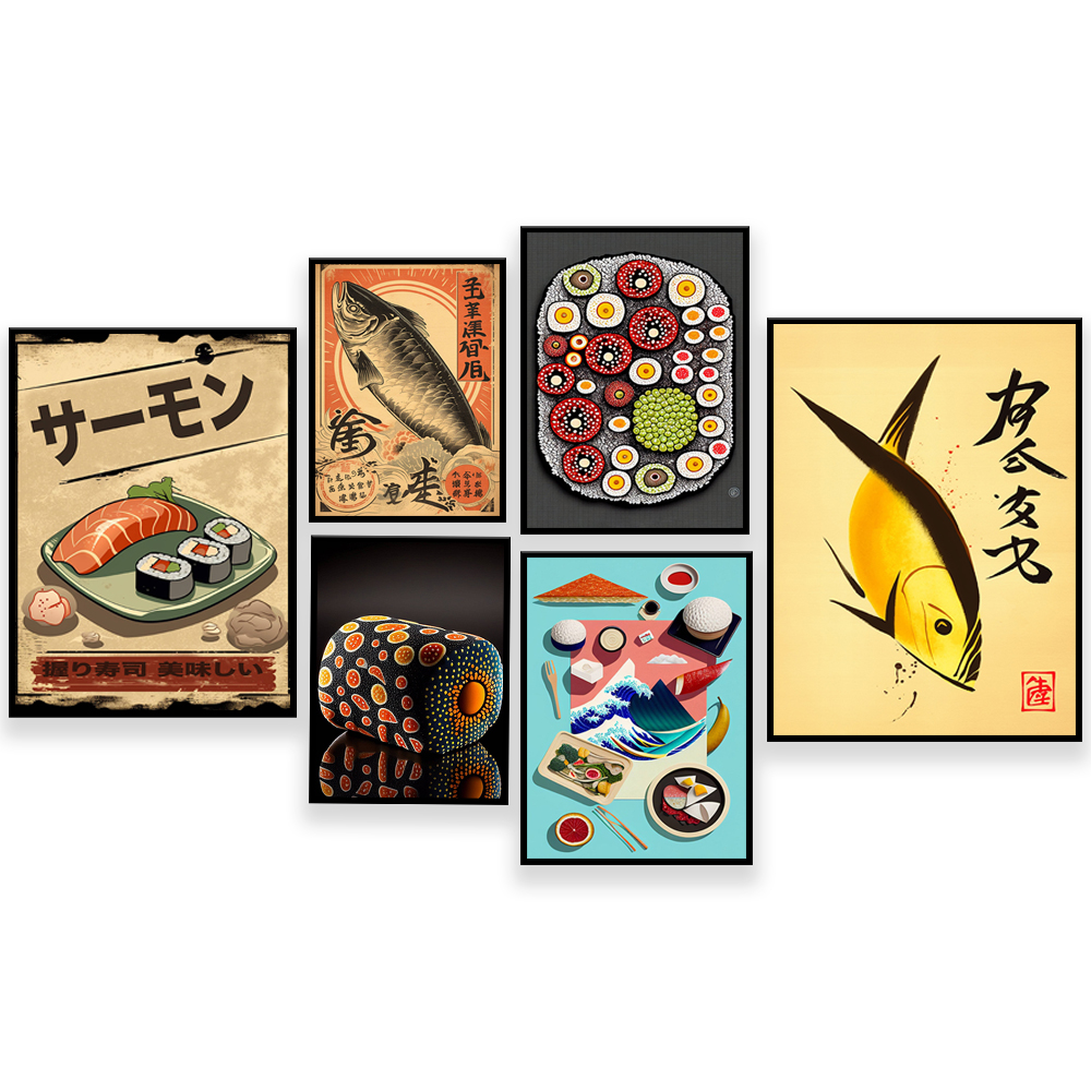 Vintage style Japanese sushi p - đánh giá và giá Japanese Lifestyle And Food