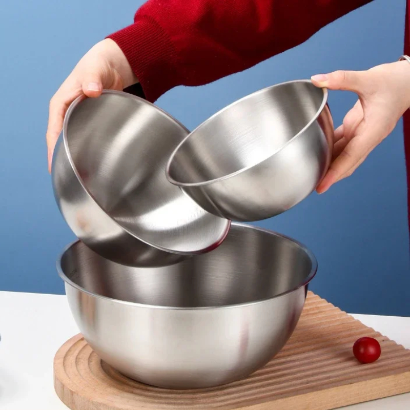 3PCS Stainless steel cooking b - đánh giá và giá Matcha Bowl Chawan