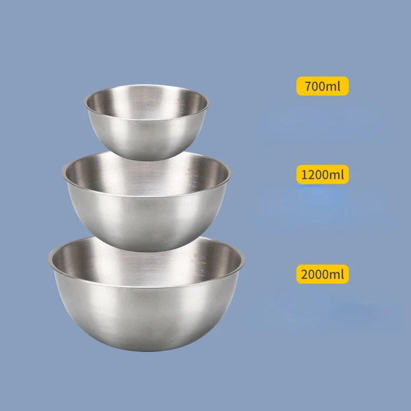 3PCS Stainless steel cooking b - đánh giá và giá Matcha Bowl Chawan