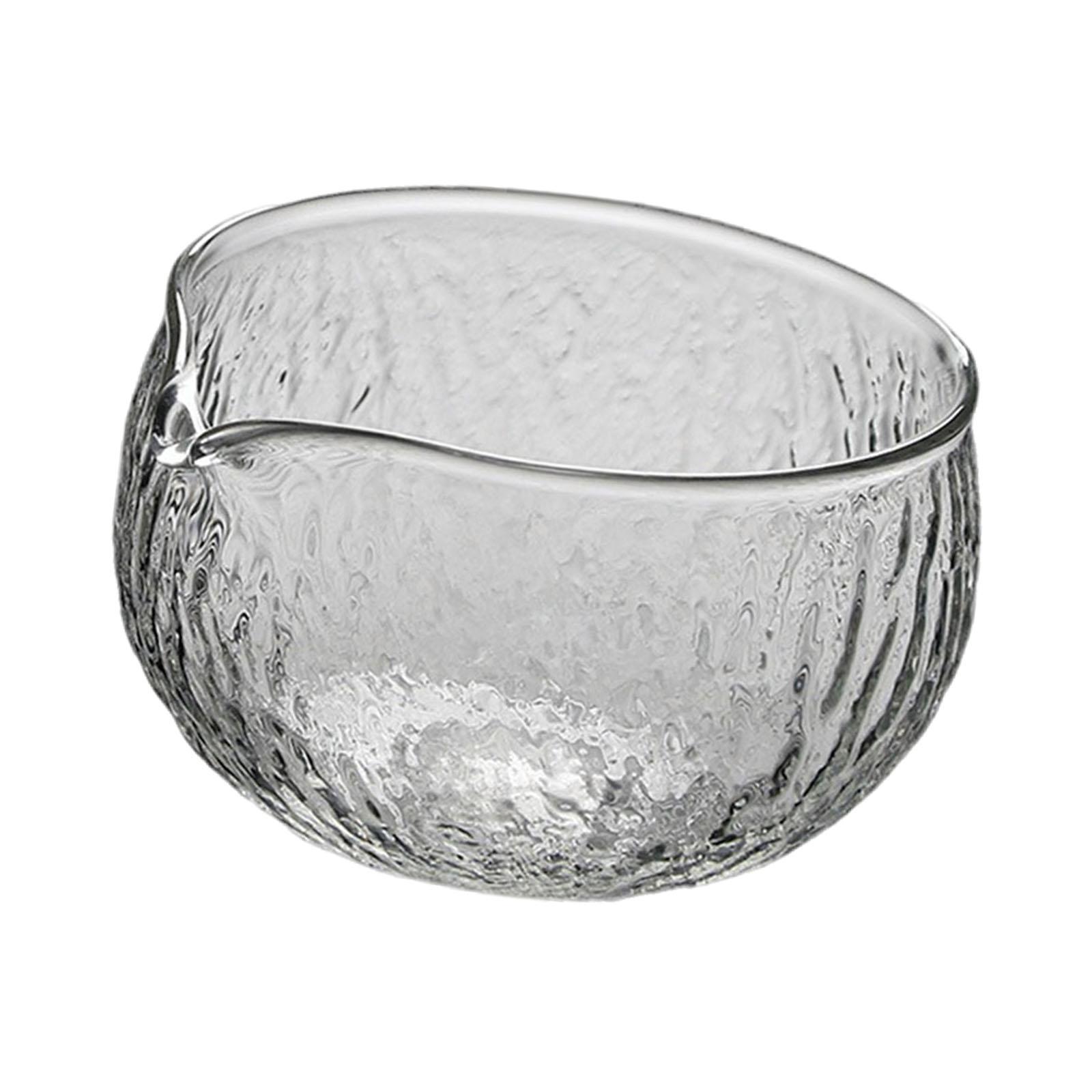 Handcrafted Transparent Glass  - đánh giá và giá Matcha Bowl Chawan
