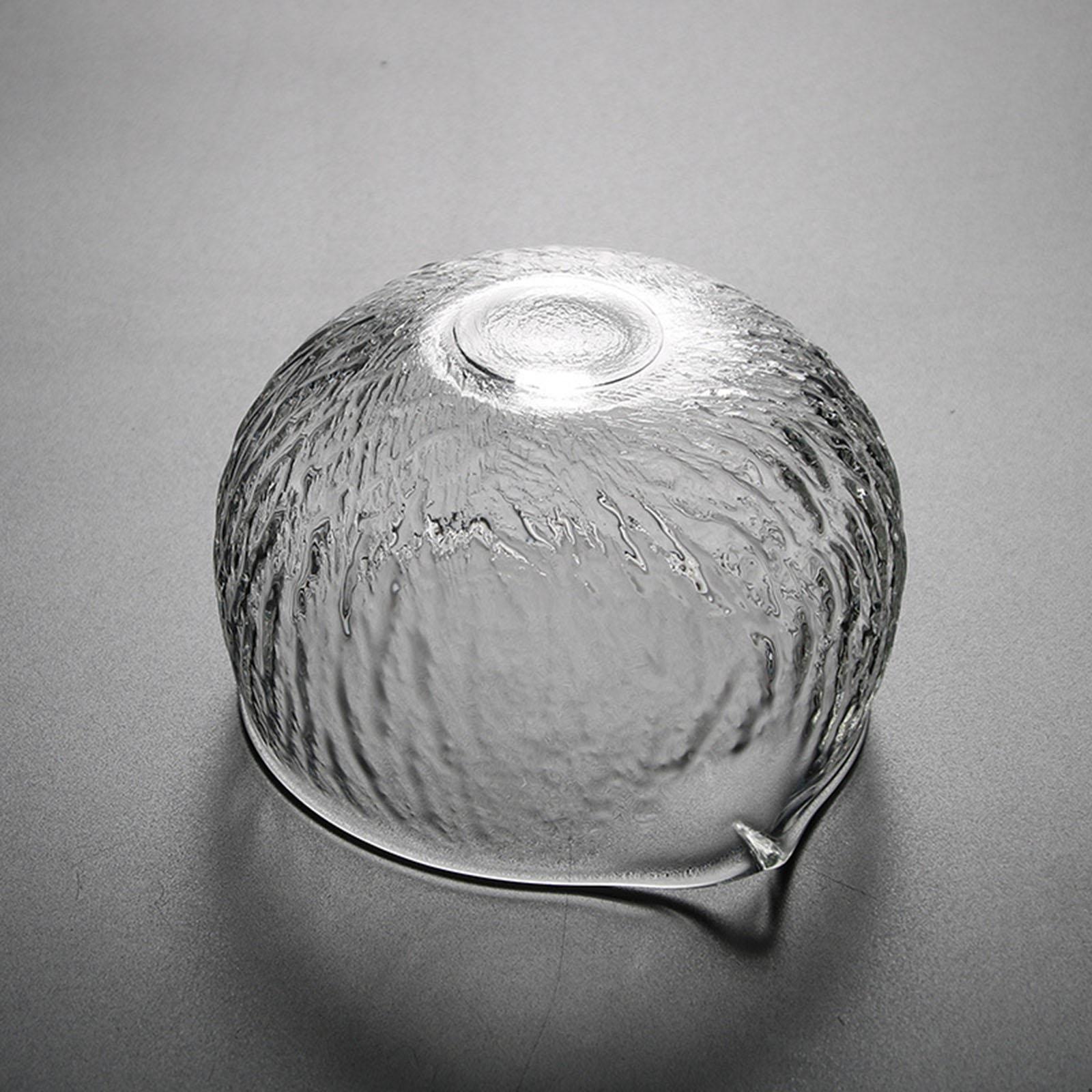Handcrafted Transparent Glass  - đánh giá và giá Matcha Bowl Chawan