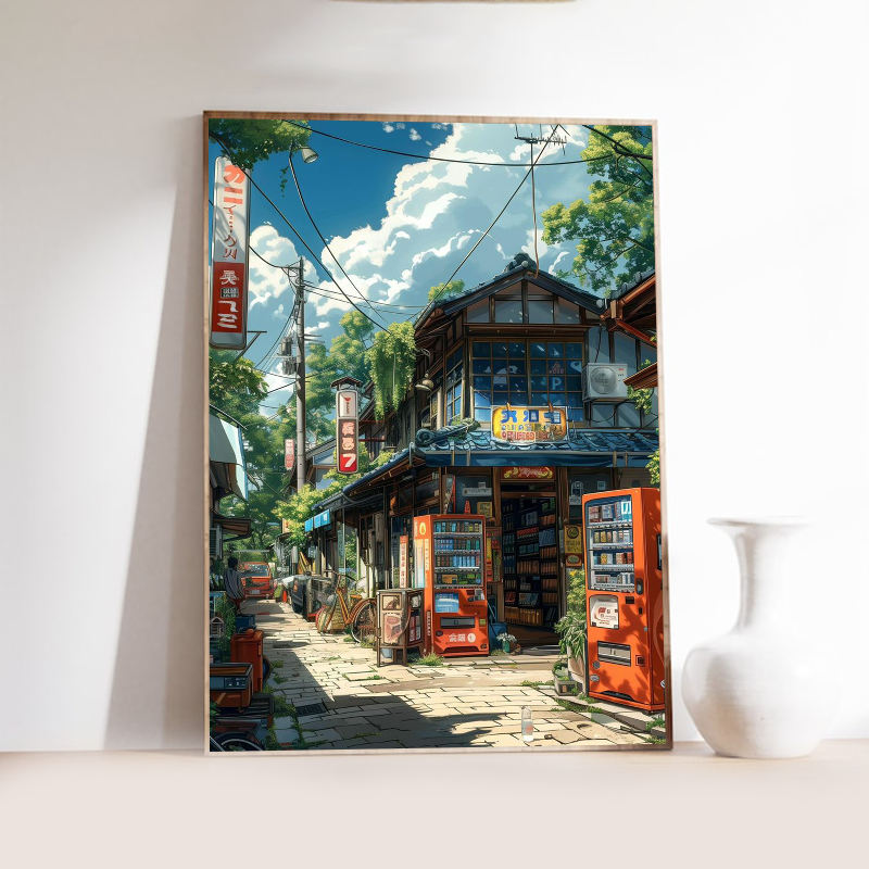 Manga Style Japanese Street La - đánh giá và giá Japanese Lifestyle Gifts