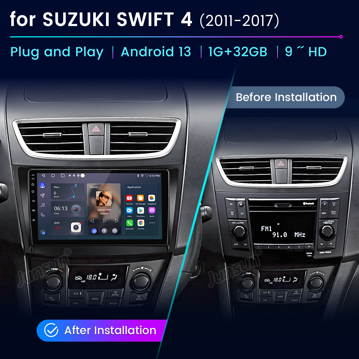 Junsun AI Voice Car Stereo Rad - đánh giá và giá Japanese For Lifestyle